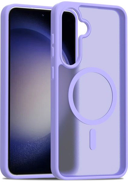 Zeroshop Joko Samsung Galaxy S24 Fe Jota Magsafe Kapak - Lila