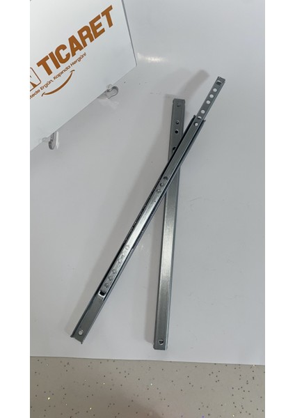 1 Çift Mobilya Çekmece Rayı Ölçü 17X310