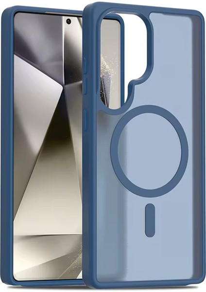 Zeroshop Joko Samsung Galaxy S25 Ultra Jota Magsafe Kapak - Lacivert