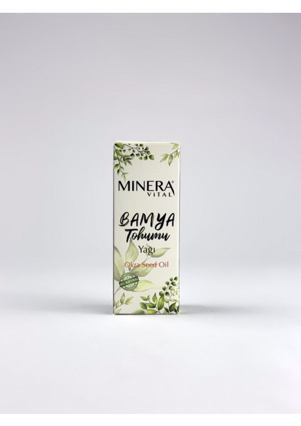 Minera Bamya Tohumu Yağı 50 ml fiyatları