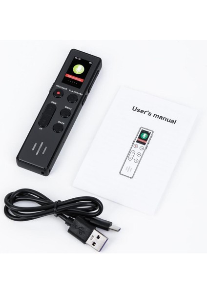 64 GB Premium Yeni Model LED Ekranlı Profesyonel Mp3 Çalar Ses Kayıt Cihazı