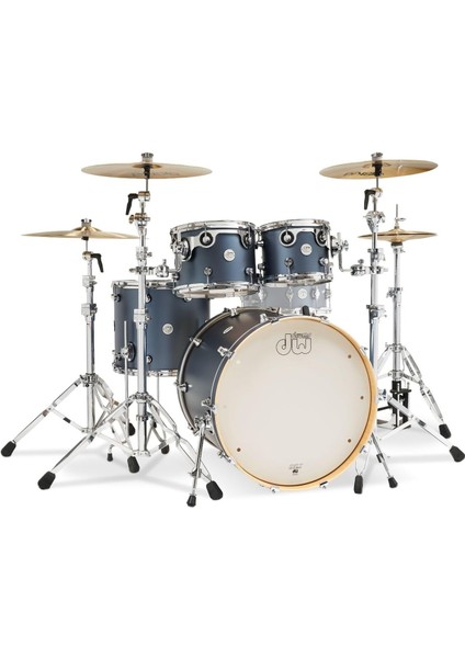 22" Design Series 4-Parça Akustik Davul (Blue Slate)