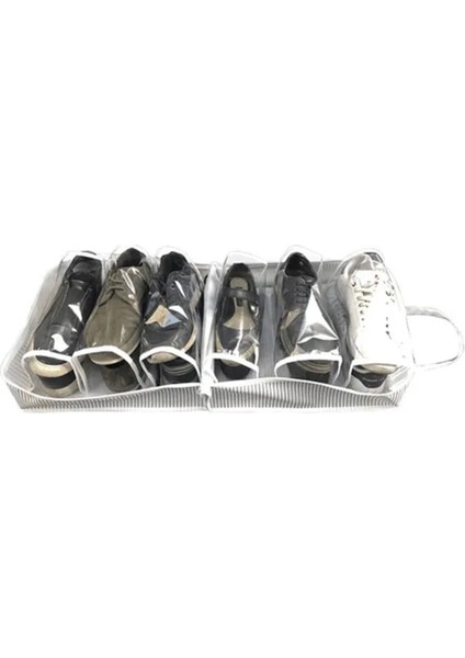 (3 Adet) Alas Bavul Içi Düzenleyici Ayakkabı Saklama/taşıma Çantası Valize Asılabilir 40*35*22 cm indirimleri