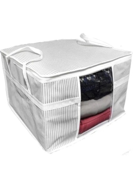 (3 Adet) Alas Pencereli Kazak Hurcu Kıyafet Düzenleyici 45 x 40 x 30 cm modelleri