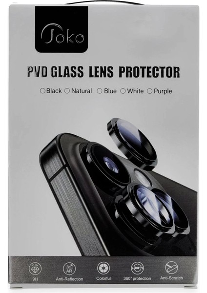 Zeroshop Joko Iphone 16 Pvd Metal Kamera Lens - Gümüş fiyatları