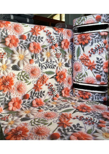 Çift Kişilik 5d Boyutlu %100 Pamuklu Akfil Kumaşından Nevresim Takımı