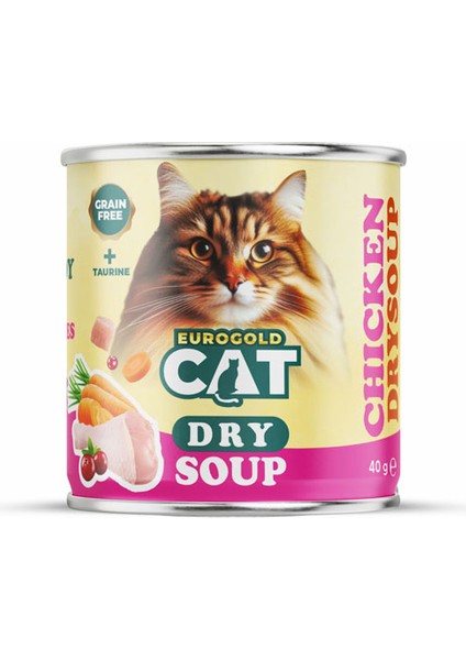 Zeroshop Eurogold Cat Kuru Çorba Tavuklu 40 gr