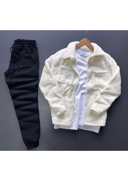 Polar Hırka Ceket ve Eşofman Alt Takım