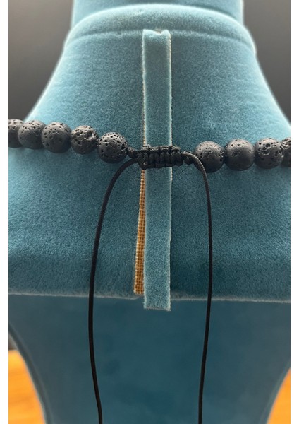 Derin Güç Ahtapot Uçlu Lav Akik Doğal Taşlı Özel Tasarım Çelik Kolye Unisex 50–80 cm indirimleri