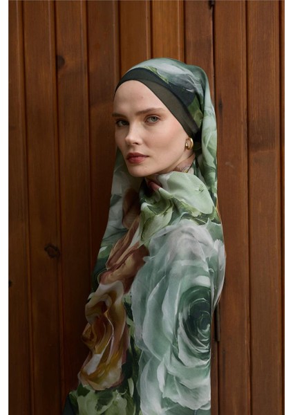 Winter Bloom Collection Qupra Şal 30002-10004