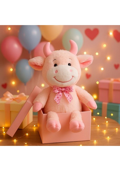 50 cm Peluş Neşeli Inekler-Pofuduk Möö-Yumuşacık Oyun ve Uyku Arkadaşı modelleri