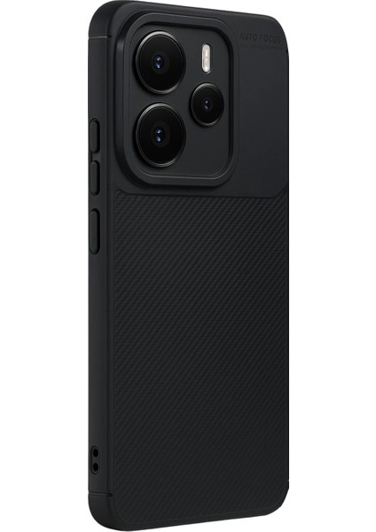 Zeroshop Newface Xiaomi Note 14 5g Auto Focus Karbon Kapak - Siyah modelleri