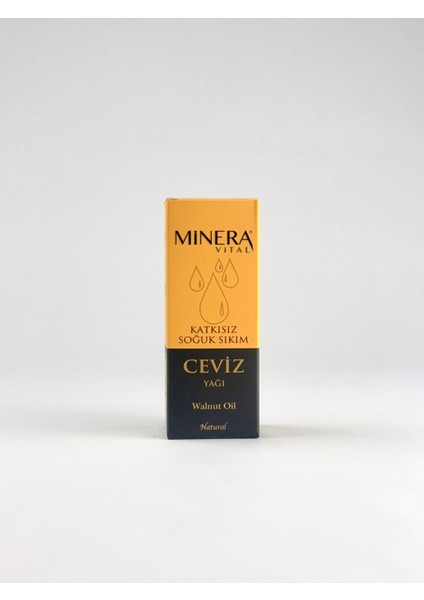 Minera Ceviz Yağı 50 ml fiyatları