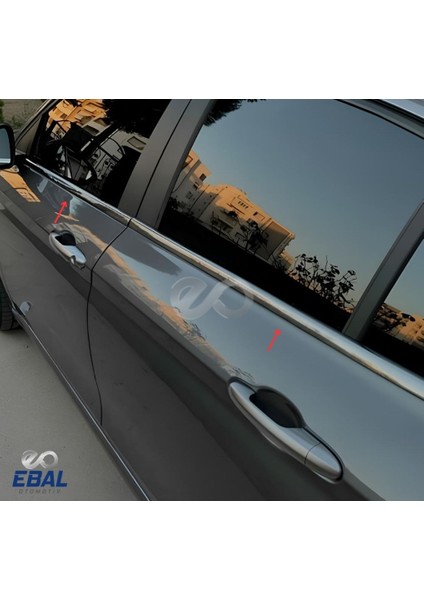 Fiat Egea Sedan-Hb Krom Cam Çıtası 4 Parça 2015 Üzeri Paslanmaz Çelik modelleri