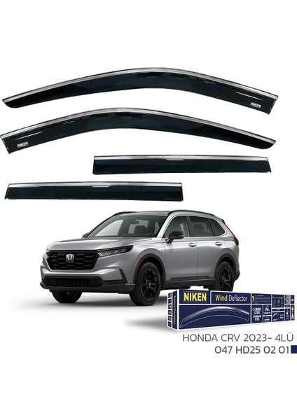 Honda Crv Kromlu Cam Rüzgarlığı 2023 Model ve Sonrası