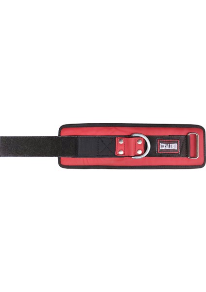 Fitness Hakiki Deri Ayak Bilek Kayışı Kırmızı Tek modelleri