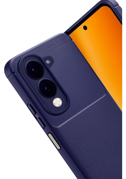 Zeroshop Newface Vivo Y29S Auto Focus Karbon Kapak - Lacivert fiyatları