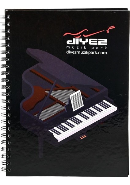 Spiralli Müzik Defteri