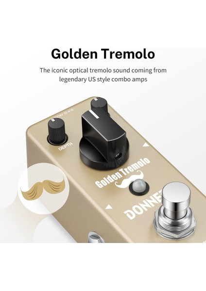 Golden Tremolo Analog Efekt Pedalı fiyatları