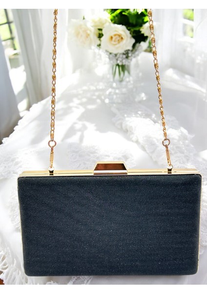 Siyah Renk Taş Sim Dökülmeyen Sim Kadın Abiye Çanta Düğün Nişan Mezuniyet fırsatları