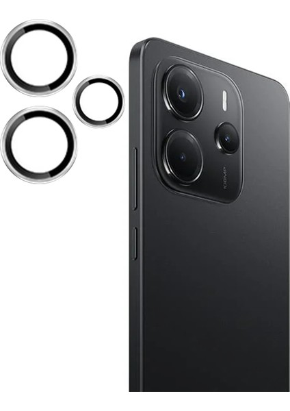 Zeroshop Joko Xiaomi Redmi Note 14 4g Pvd Metal Kamera Lens - Gümüş