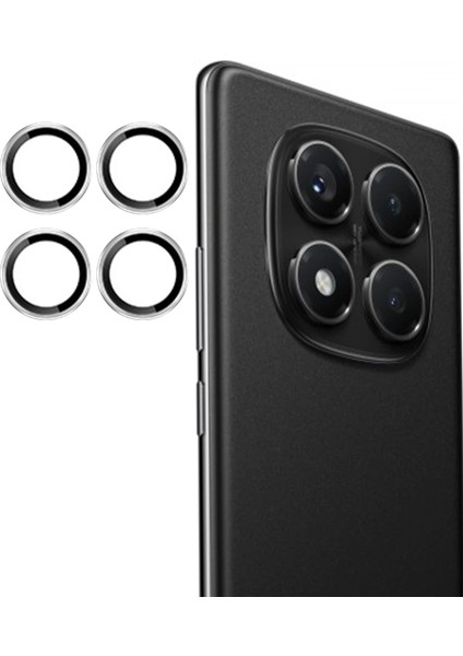 Zeroshop Joko Xiaomi Redmi Note 14 Pro 4g Pvd Metal Kamera Lens - Gümüş