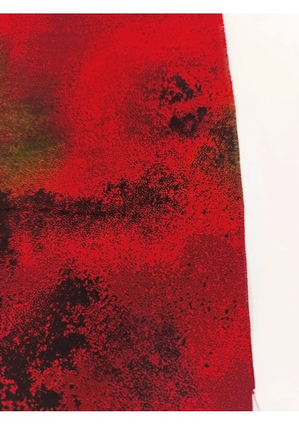 Batik Desenli Kaşmir Viskon Kumaş