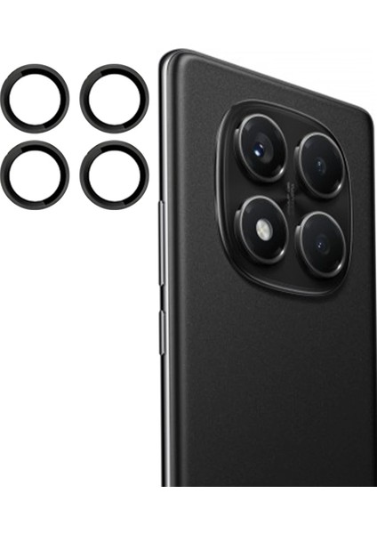 Zeroshop Joko Xiaomi Redmi Note 14 Pro 4g Pvd Metal Kamera Lens - Siyah