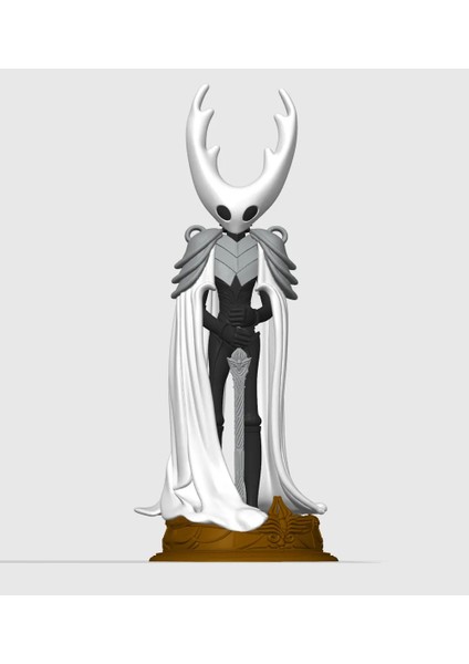 CRAFTSY3D Hollow Knight Silksong Pure Vessel & Pale King Figür – Dekoratif 3D Baskı Koleksiyon Ürünü