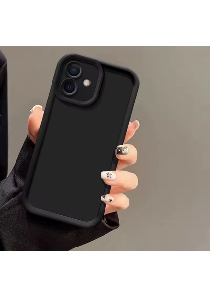 Samsung Galaxy A07 Kılıf Yumuşak Renkli Lansman Silikon Kamera Korumalı Çıkıntılı Kenarlı 3D Coffe