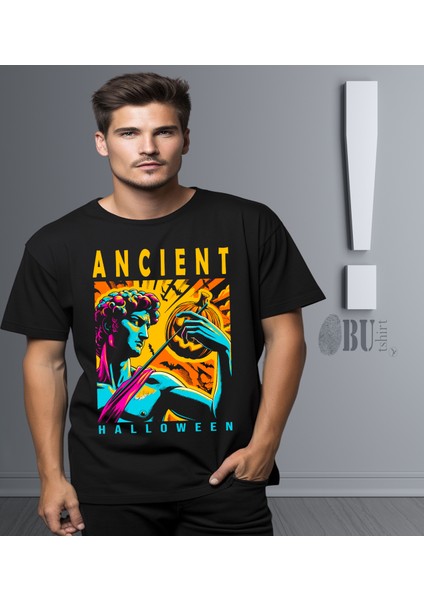 'ancient - Halloween‘ Baskılı 'regular-Fit' Unisex Tişört fiyatları
