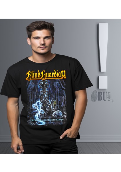 'blind Guardian - Nightfall In The Middle Earth‘ Baskılı 'regular-Fit' Unisex Tişört fiyatları