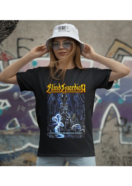 'blind Guardian - Nightfall In The Middle Earth‘ Baskılı 'regular-Fit' Unisex Tişört modelleri