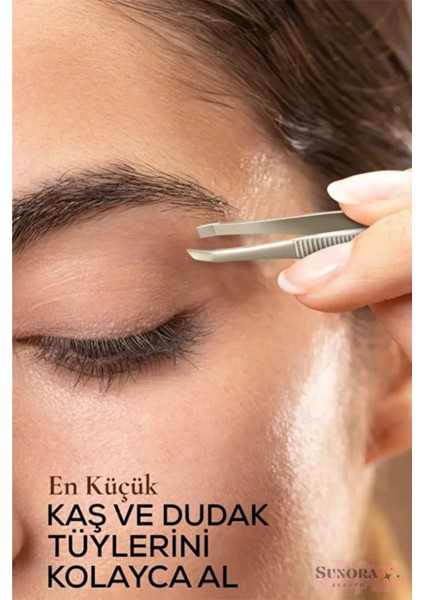 1 Adet Gold Renk Cımbız Paslanmaz Çelik Kaş Cımbızı Düz