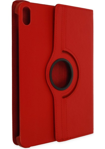 Zeroshop Newface Ipad 2022 10.9 (10.nesil) Kılıf 360 Tablet Deri Kılıf - Kırmızı