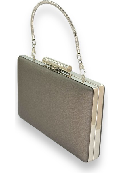 Platin Çizilmeyen El Izi Yapmayan Mat Saten Abiye Çanta Gece Çantası Portföy Clutch Düğün Nişan fiyatları
