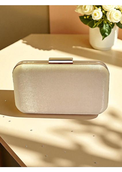 Ten Nude Renk Simli Saten Kadın Abiye Çanta Düğün Nişan Mezuniyet fiyatları