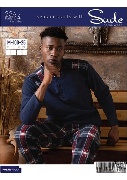Erkek Uzun Kollu Polar Pijama Takımı fiyatları