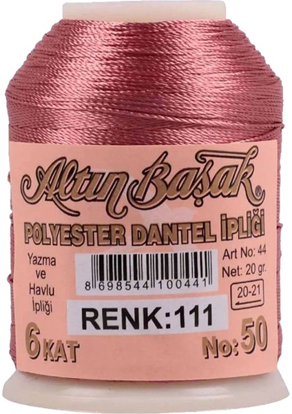 3 Adet Altınbaşak Oya ve Dantel Ipi 20 gr - Royaleks - No: 111 modelleri