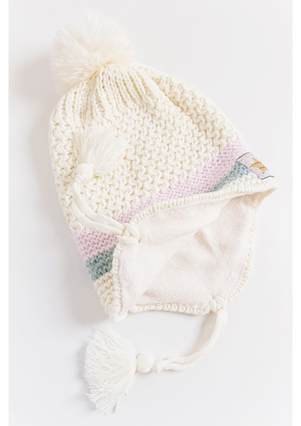 Yıldız Figürlü Ponponlu 4-8 Yaş Kız Çocuk Bere fiyatları