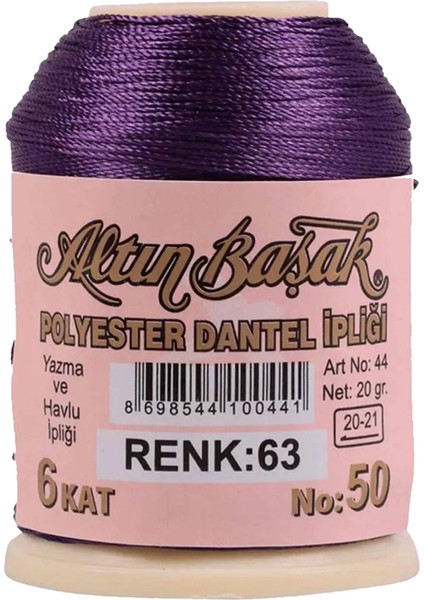 3 Adet Altınbaşak Oya ve Dantel Ipi 20 gr - Royaleks - No: 063 modelleri