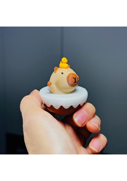 Capybara Figürü | Devrilmez Düşmez Sevimli Capybara | Hediyelik Eşya fiyatları