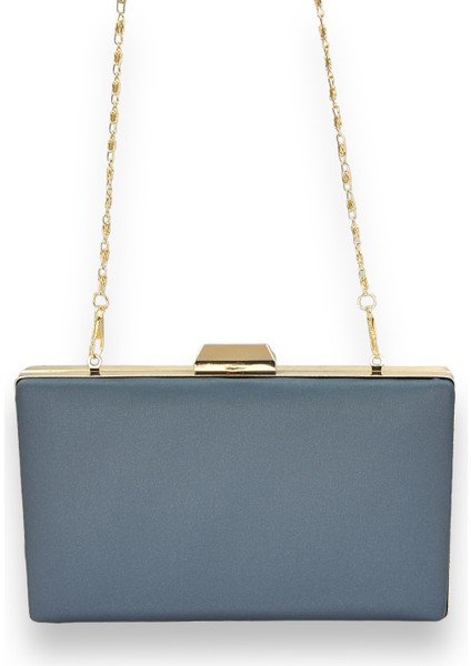 Lacivert Çizilmeyen El Izi Yapmayan Mat Saten Abiye Çanta Gece Çantası Portföy Clutch Düğün Nişan fırsatları