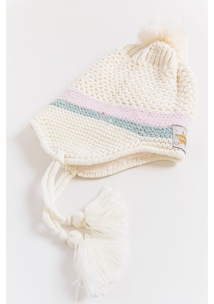 Yıldız Figürlü Ponponlu 4-8 Yaş Kız Çocuk Bere modelleri