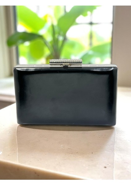 Siyah Renk Mat Cilt Deri Kadın Abiye Çanta Düğün Nişan Mezuniyet fiyatları