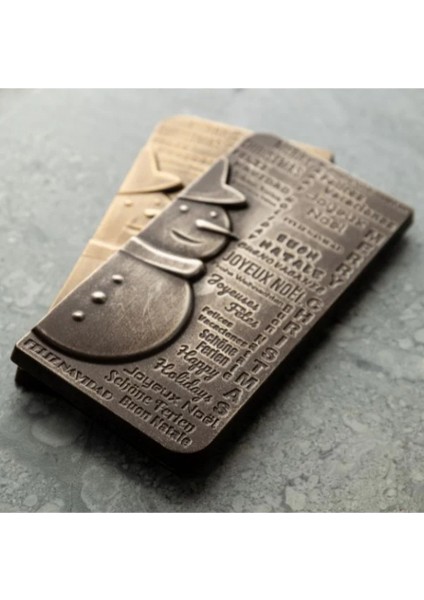 Polikarbon Kardan Adam Tablet Çikolata Kalıbı 85.gr | CM-3914