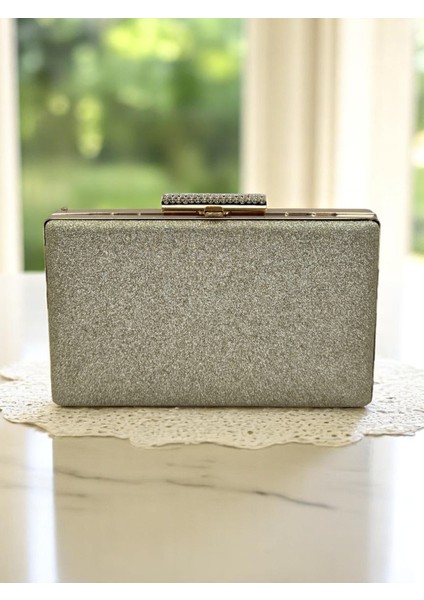 Altın Gold Dore Simleri Dökülmeyen Ithal Kumsim Metal Taşlı Kasa Kadın Abiye Çanta Düğün Nişan fiyatları