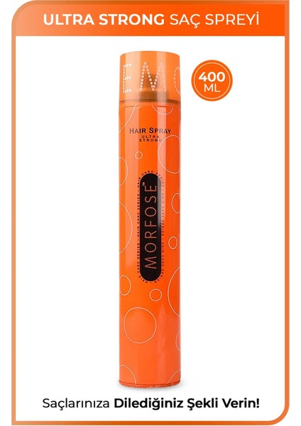 Ultra Strong Saç Spreyi 400 ml - Mrfs
