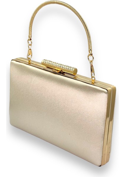Ten Nude Renk Saplı Saten Kristal Taşlı Abiye Çanta Gece Çantası Kına Gelin Mezuniyet Çantası Clutch fiyatları