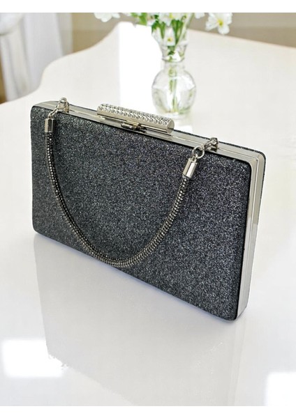 Platin Renk Simleri Dökülmeyen Ithal Kumsim Taş Saplı Kadın Abiye Çanta Düğün Nişan Mezuniyet modelleri